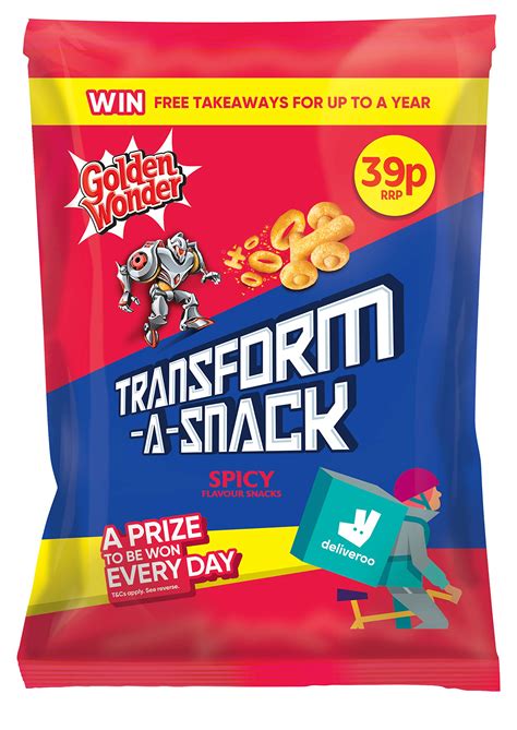 transformer crisps|Golden Wonder Transformas Spicy 30g x30 2630 .